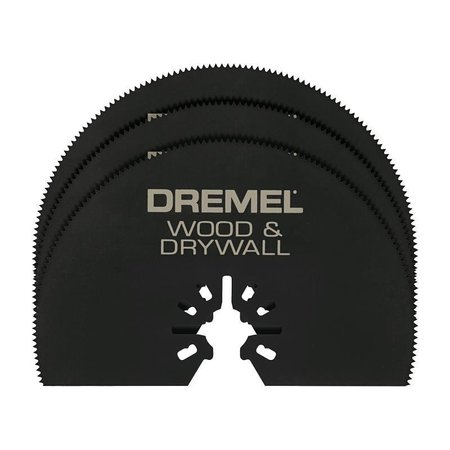 DREMEL Saw Blade, 312 in, 34 in D Cutting, Stainless Steel MM450B
